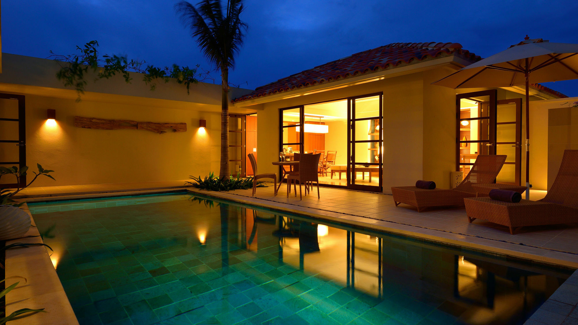 The Uza Terrace Beach Club Villas Yomitan Esterno foto