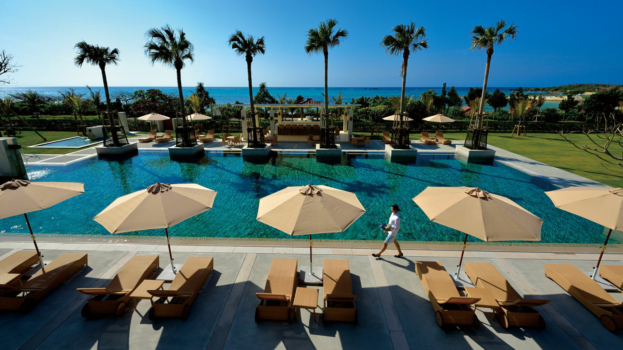 The Uza Terrace Beach Club Villas Yomitan Esterno foto